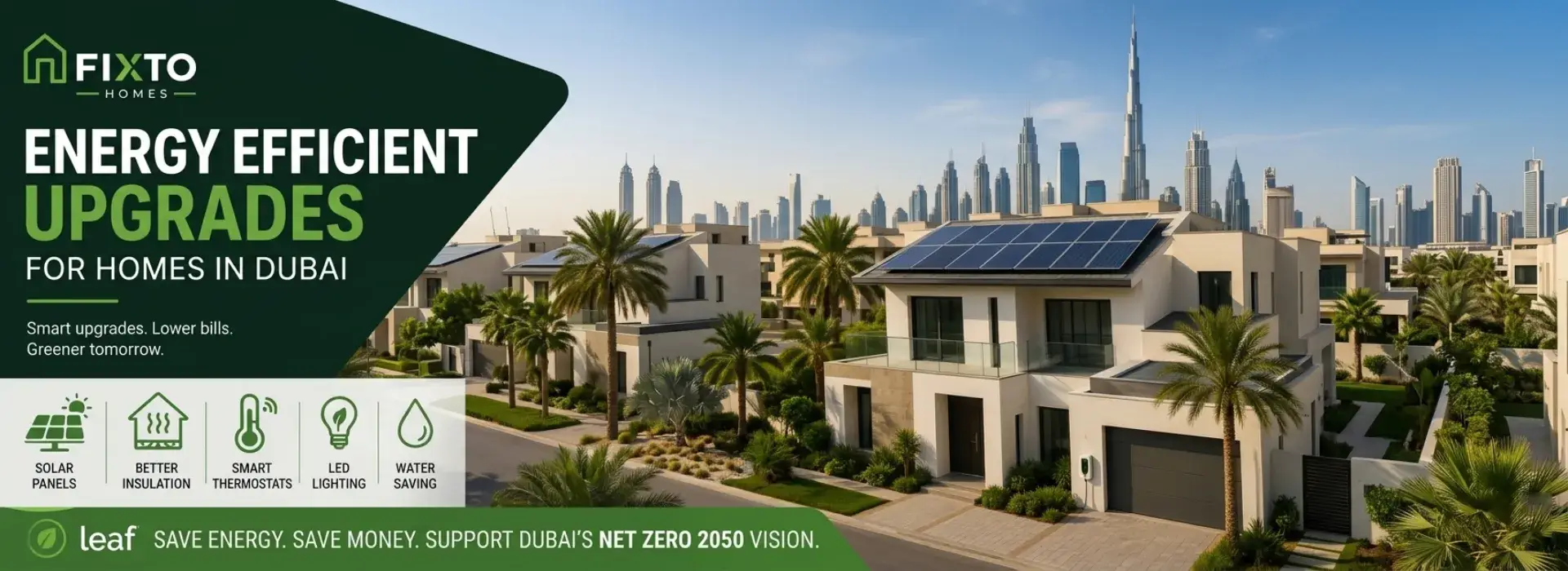 Energy Efficient Upgrades to Consider for Your Home in Dubai