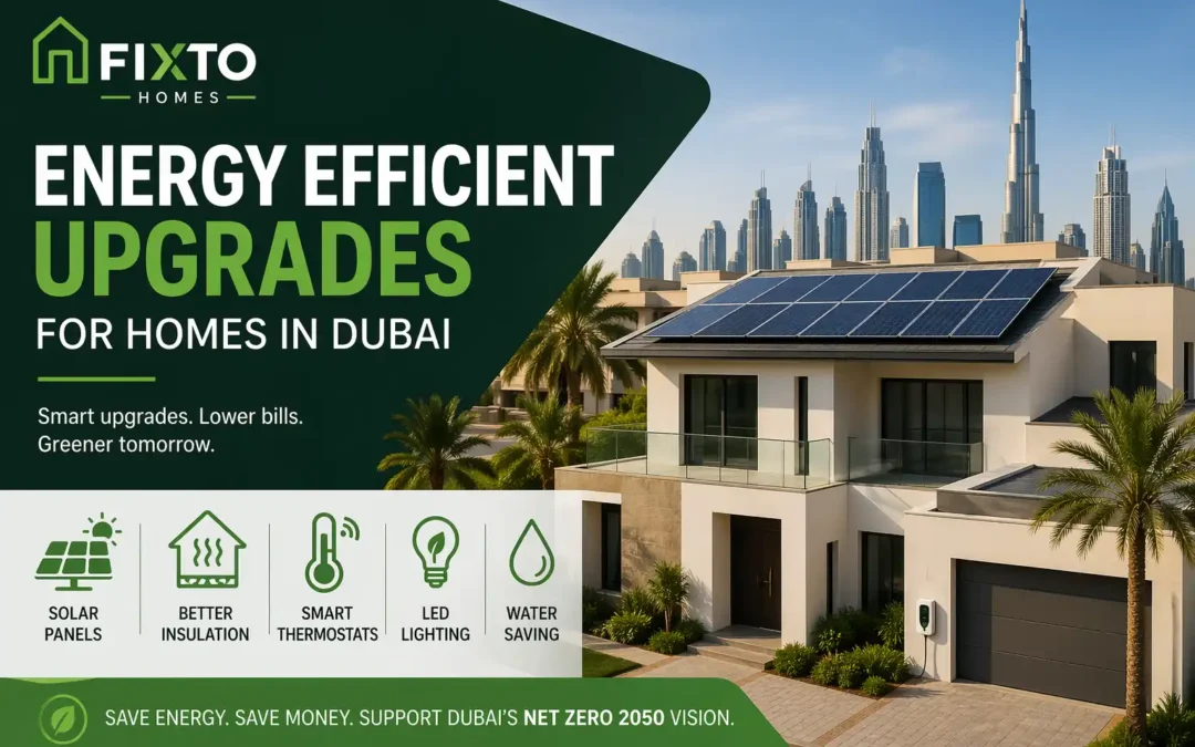 Energy Efficient Upgrades to Consider for Your Home in Dubai