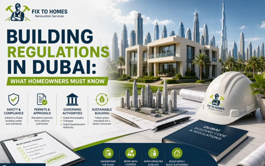 Understanding Building Regulations in Dubai: What Homeowners Should Know