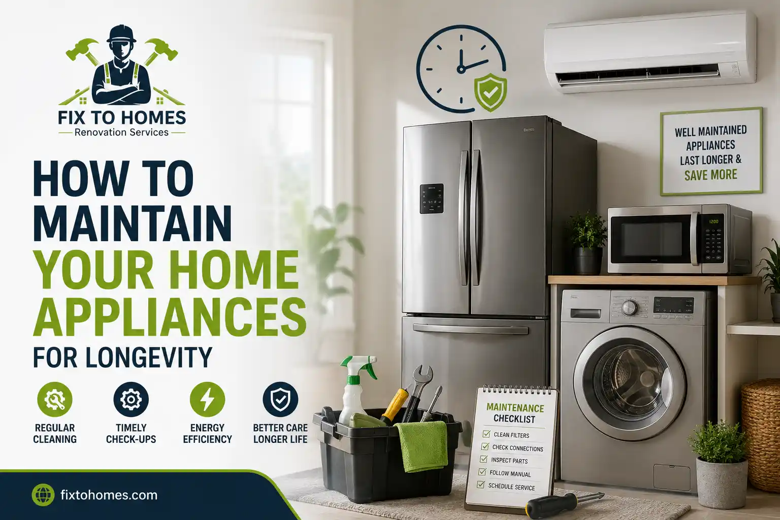 Featured image for How to Maintain Your Home Appliances for Longevity