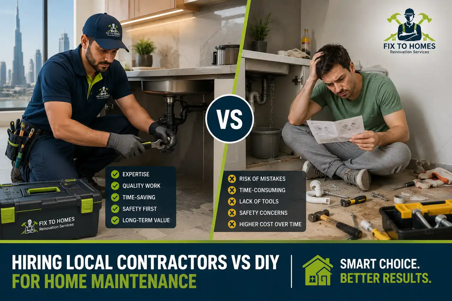 Featured image for The Benefits of Hiring Local Contractors vs. DIY Projects for Home Maintenance